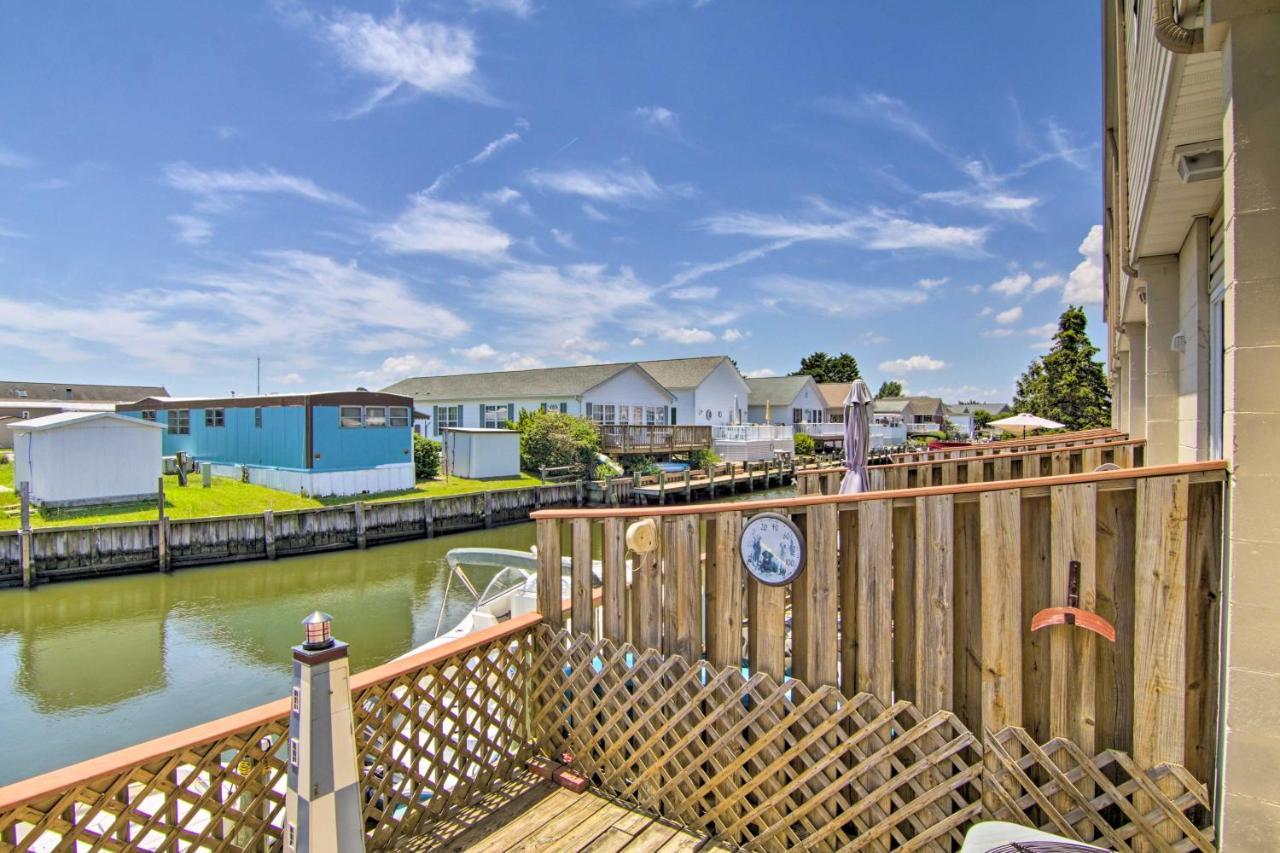 Ocean City Townhome, Deck With Canal Access! Zewnętrze zdjęcie